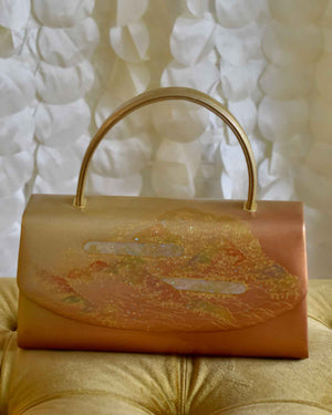 Shiny Gold Hand Bag